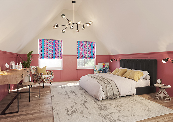 Miami, Pink - Roman Blind - Image 6